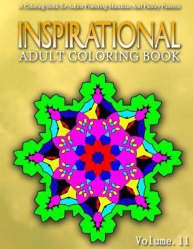 INSPIRATIONAL ADULT COLORING BOOKS - Vol.11