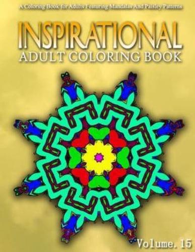 INSPIRATIONAL ADULT COLORING BOOKS - Vol.15