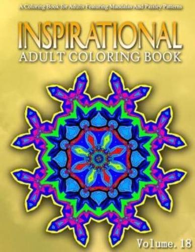 INSPIRATIONAL ADULT COLORING BOOKS - Vol.18