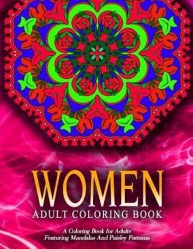 WOMEN ADULT COLORING BOOKS - Vol.19