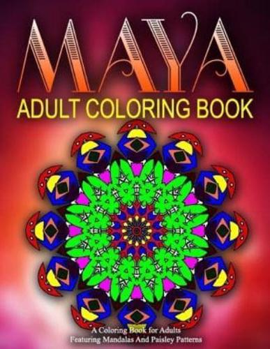 MAYA ADULT COLORING BOOKS - Vol.15