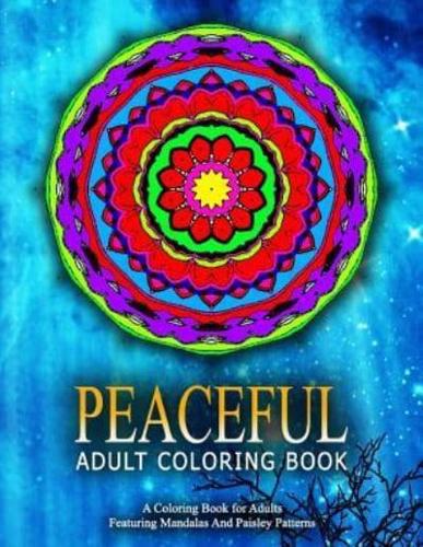 PEACEFUL ADULT COLORING BOOK - Vol.12