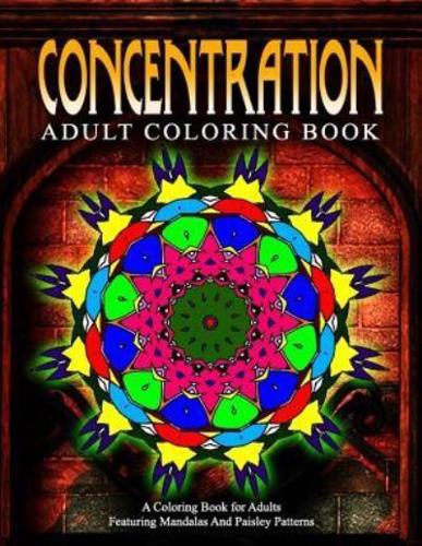 CONCENTRATION ADULT COLORING BOOKS - Vol.14