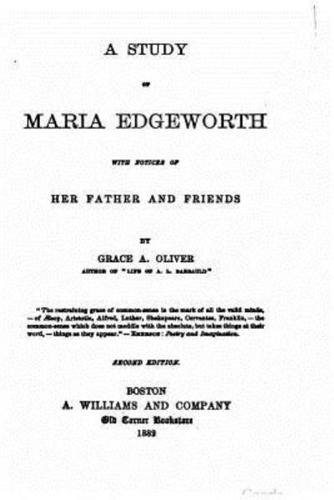 A Study of Maria Edgeworth