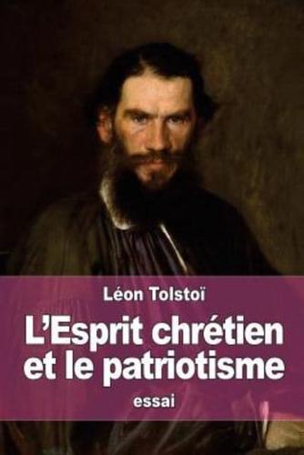 L'Esprit Chrétien Et Le Patriotisme