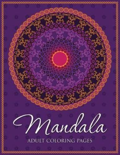 Mandala Adult Coloring Pages