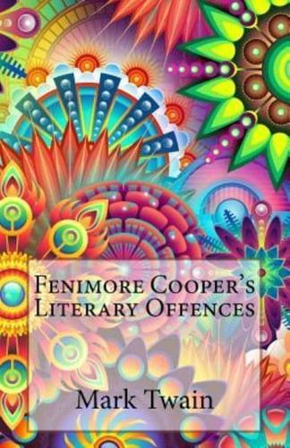 Fenimore Cooper's Literary Offences