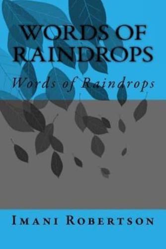 Words of Raindrops
