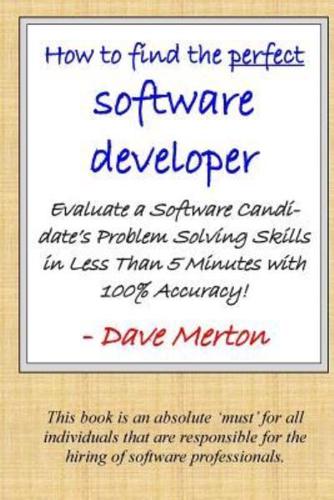 WB1 - How To Find The Perfect Software Developer