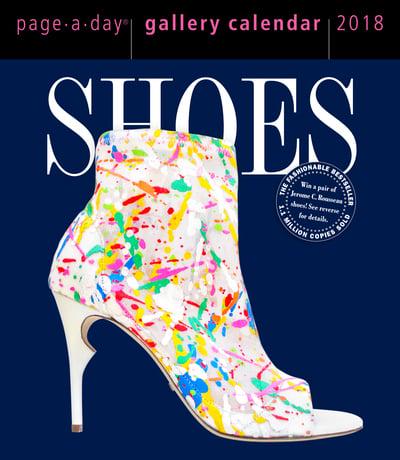 Shoes Page-A-Day Gallery Calendar 2018