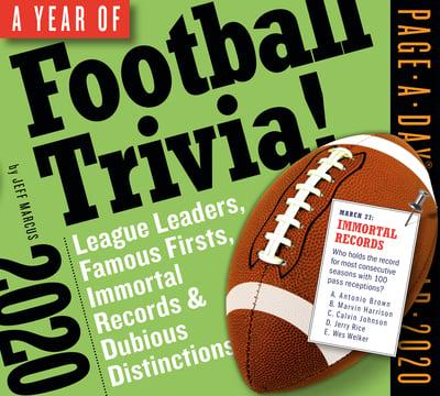 A Year of Football Trivia! Page-A-Day Calendar 2020
