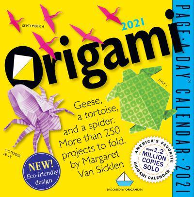 Origami Page-A-Day Calendar 2021