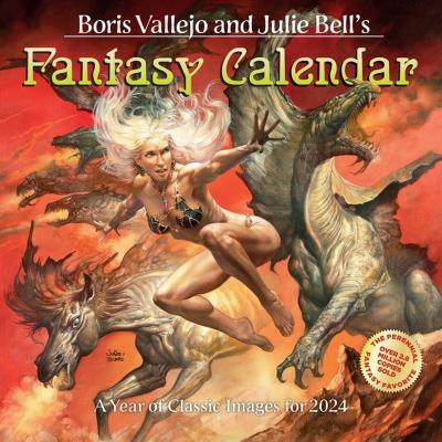 Boris Vallejo & Julie Bell's Fantasy Wall Calendar 2024 : Boris Vallejo