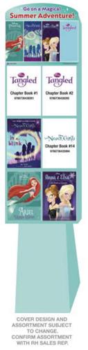 Disney Summer Adventures 24-Copy Chapter Book Display