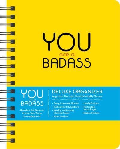 You Are a Badass 17-Month 2020-2021 Monthly/Weekly Planning Calendar
