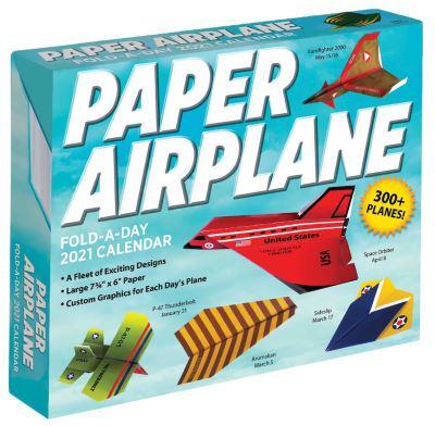 Paper Airplane Fold-A-Day 2021 Calendar