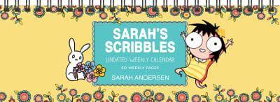 Sarah's Scribbles Undated Weekly Desk Pad Calendar