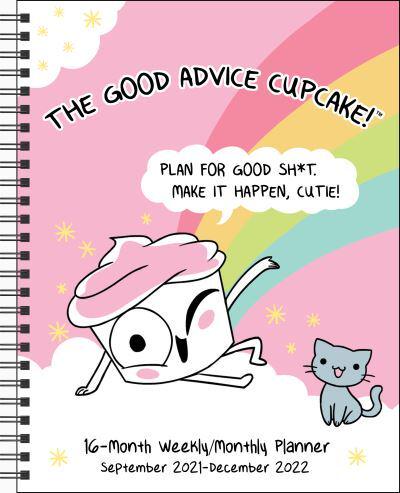 Good Advice Cupcake 16-Month 2021-2022 Monthly/Weekly Planner Calendar