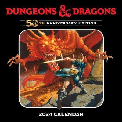 Dungeons & Dragons 2024 Wall Calendar