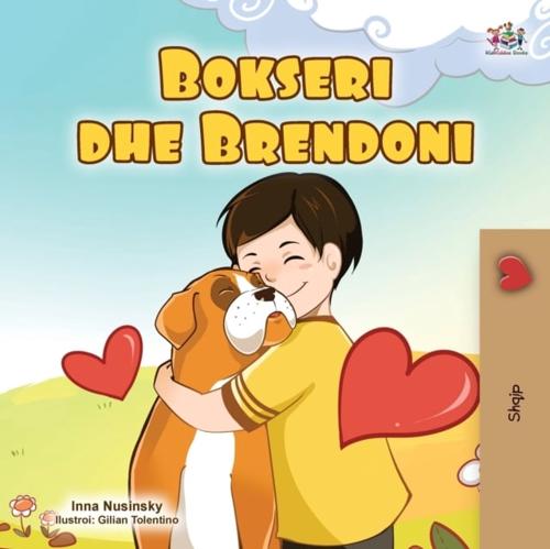 Boxer and Brandon (Albanian Children's Book)