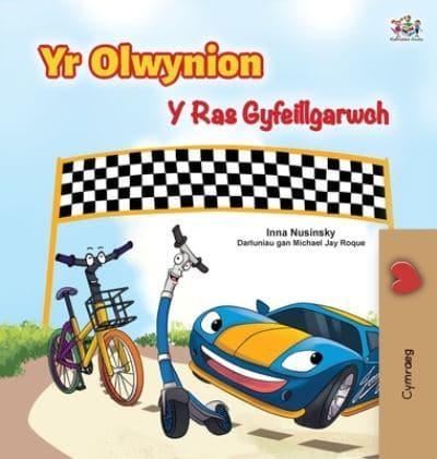 The Wheels The Friendship Race (Welsh Book for Kids)