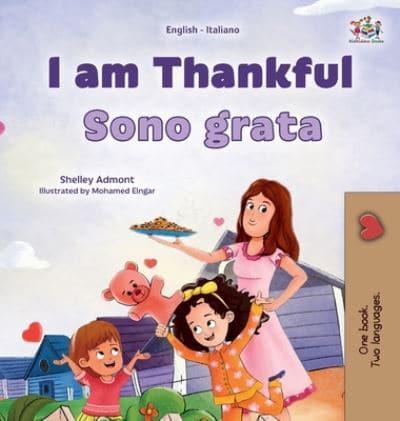 I Am Thankful (English Italian Bilingual Children's Book)