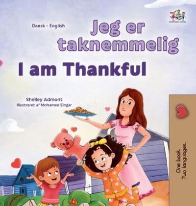 I Am Thankful (Danish English Bilingual Children's Book)