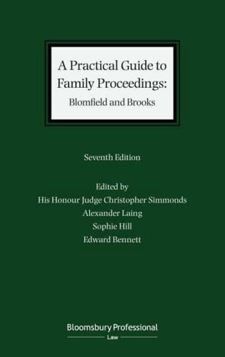 A Practical Guide to Family Proceedings