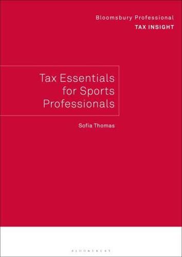 Tax Essentials for Sports Professionals
