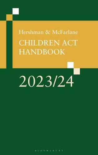 Hershman and McFarlane Children Act Handbook 2023/24