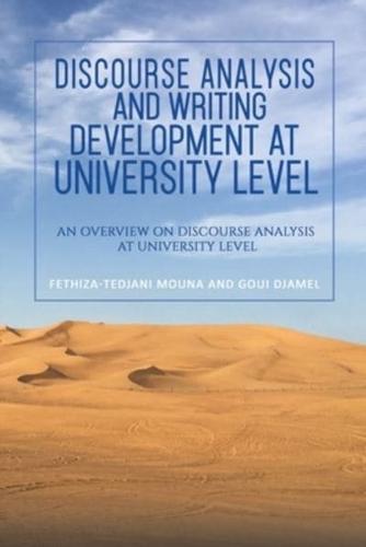 Discourse Analysis and Writing Development at University Level