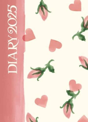 Emma Bridgewater Little Rose Bud A6 Diary 2025