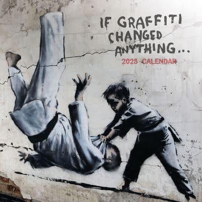 If Graffiti Changed Anything Square Wall Calendar 2025