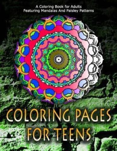 COLORING PAGES FOR TEENS - Vol.8