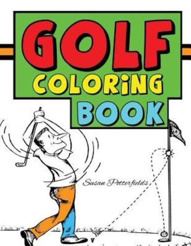 Golf Coloring Book