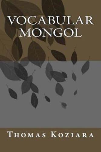 Vocabular Mongol