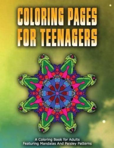 COLORING PAGES FOR TEENAGERS - Vol.3