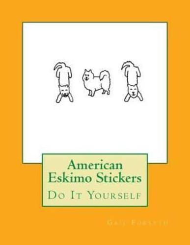 American Eskimo Stickers