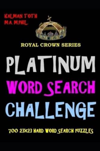 Platinum Word Search Challenge