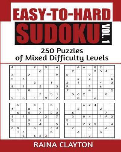 Easy-to-Hard Sudoku Vol. 1