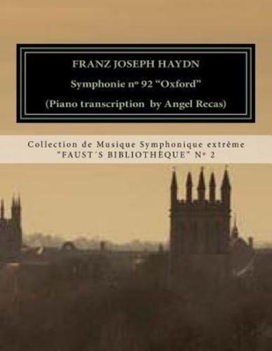 Haydn Symphonie N 92 "Oxford" (Piano Transcription by Angel Recas)