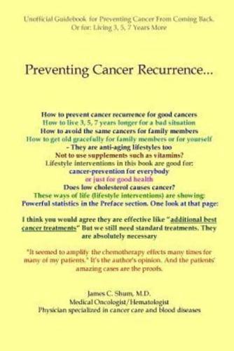 Preventing Cancer Recurrence