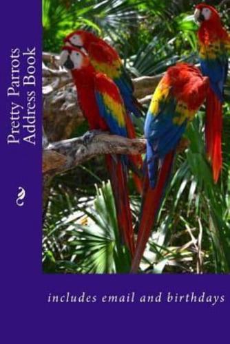 Pretty Parrots Address Book