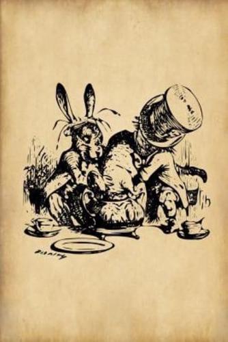 Alice in Wonderland Journal - Mad Hatter's Tea Party