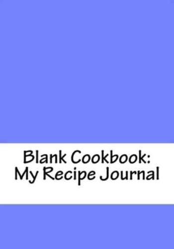 Blank Cookbook