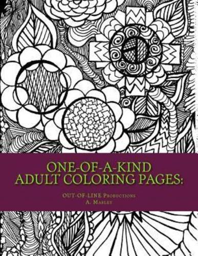 One-Of-A-Kind Adult Coloring Pages