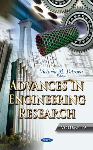 Advances in Engineering Research. Volume 19