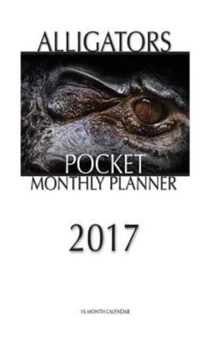 Alligators Pocket Monthly Planner 2017