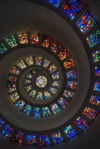 A Stained Glass Windows in a Spiral Journal