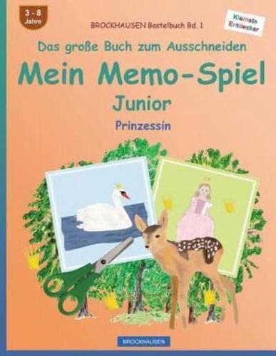 BROCKHAUSEN Bastelbuch Bd. 1 - Das Große Buch Zum Ausschneiden - Mein Memo-Spiel Junior